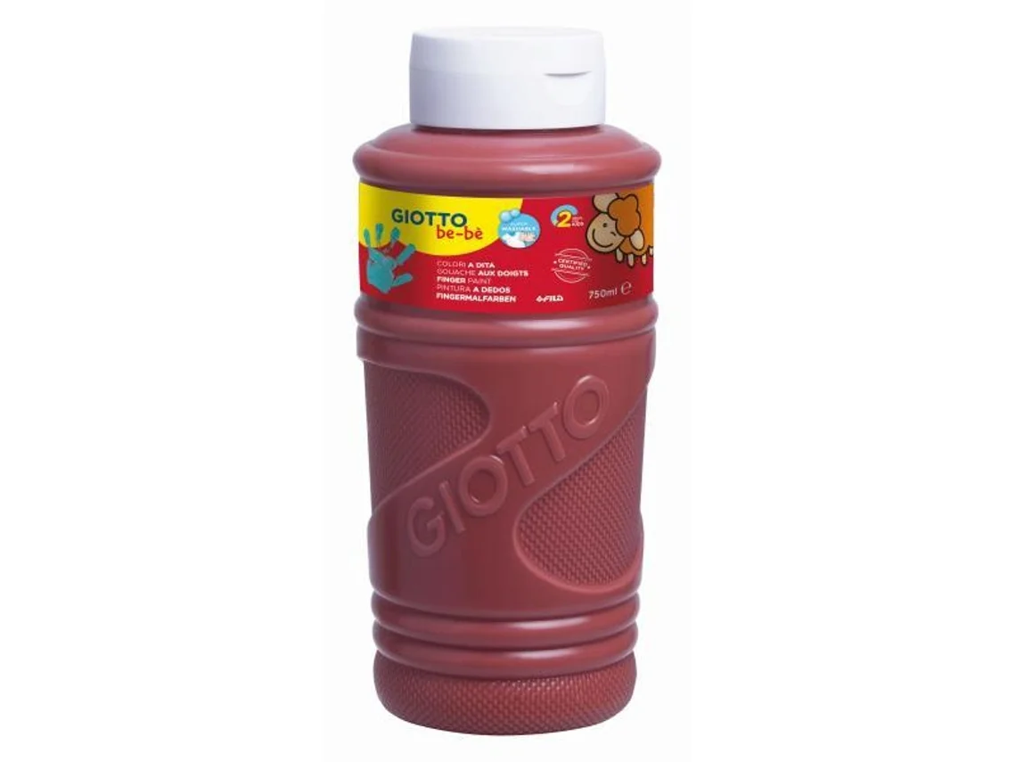Tinta para Colorerar con los Dedos CREALL (Marrón - 750 ml)