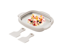 Pequeña Máquina Multifuncional Para Hacer Helados Enrollados, Fabricada En Acero Inoxidable 304 Para Yogur Blanco Congelado.