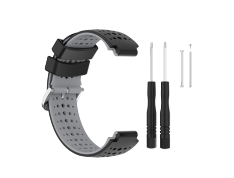 Pulsera de Reloj de Silicona Negro Garmin Forerunner 220 230 235, INF