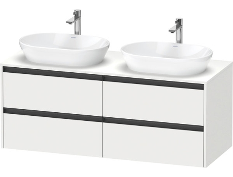 Mueble DURAVIT Ketho.2 bajo lavabo recorte para lavabo en ambos lados 1400x568x550mm K24898B