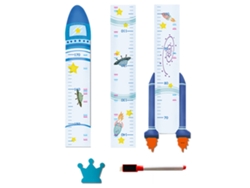 Pegatinas de pared de gráfico de altura, decoración removible para habitación infantil Kofihety