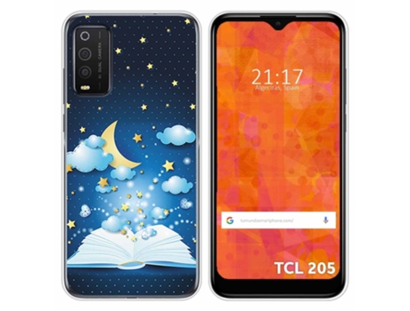 Carcasa TCL 205 TUMUNDOSMARTPHONE Dibujos Multicolor