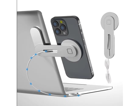 Soporte iPhone 15W Blanco + Cargador Magsafe