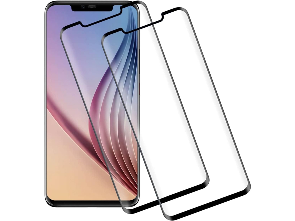 Conjunto de Protectores de Pantalla Dureza Sensor Digital Antiarranhões Sem para Huawei Mate 20 Pro HONGWE. Estampada (2un)