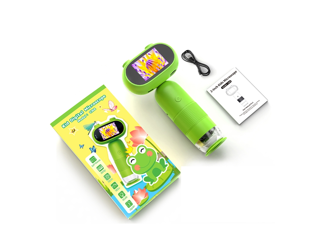 2026-microscopio Digital Para Niños Con Cámara - Kit Educativo Portátil Para Principiantes Ciencia