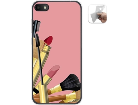 Carcasa Alcatel 1V 2019 TUMUNDOSMARTPHONE Brochas Multicolor