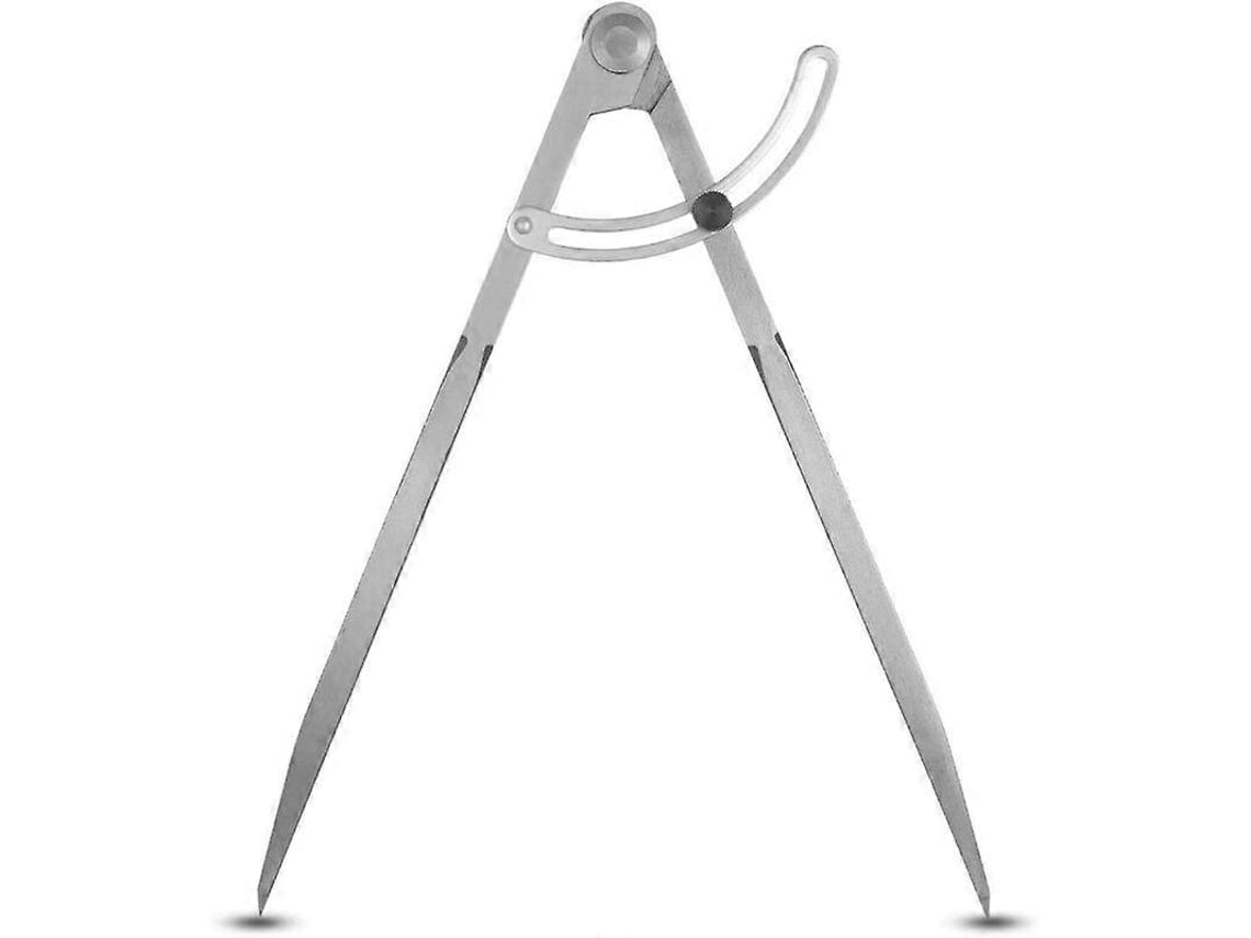 Rebe-compás De Punta Seca Profesional De Acero Al Carbono 300mm Para Carpinteros, Albañiles Y Trabajos De Precisión Industrial