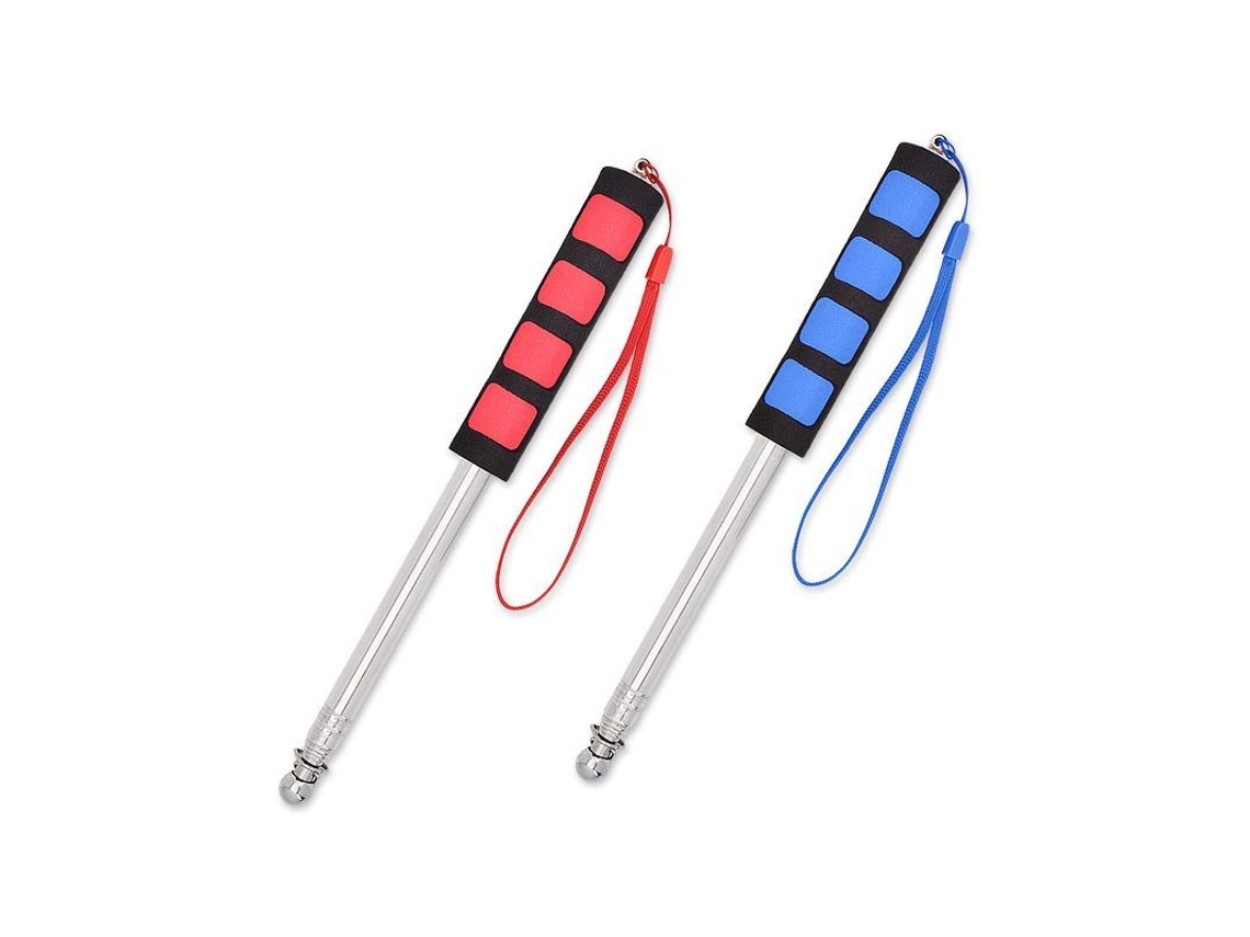 Mástil Telescópico De Acero Inoxidable De 2 Piezas, Mástil Portátil Para Guías Turísticos.