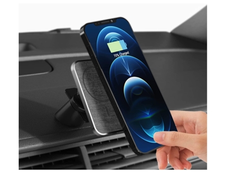Cargador Sem Carro para iPhone 12 Mini/12 Pro/12 YIZHOOD Blanco