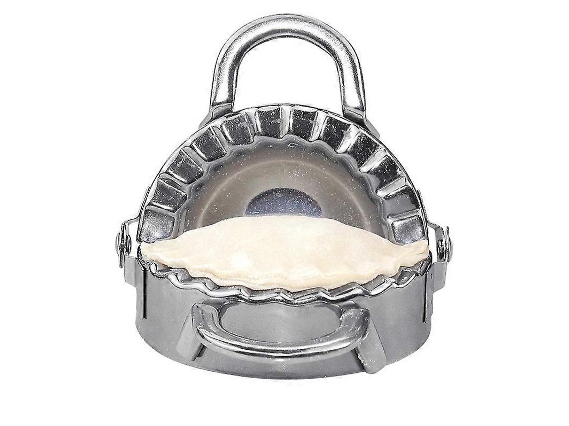 Molde De Dumplings De Acero Inoxidable (10 Cm) Para Cocina, Herramienta Versátil Para Hornear, Freír Y Hervir Al Vapor