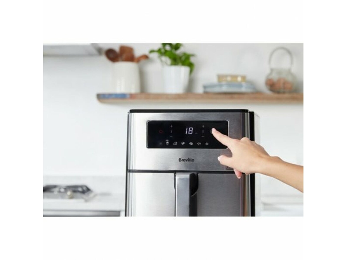 Freidora BREVILLE VDF131X (Negro - Acero - 1700 W - 9 L)