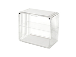 Vitrina Acrílica Para Muñecas, Caja Sorpresa Con Separadores Extraíbles Y Diseño Apilable.
