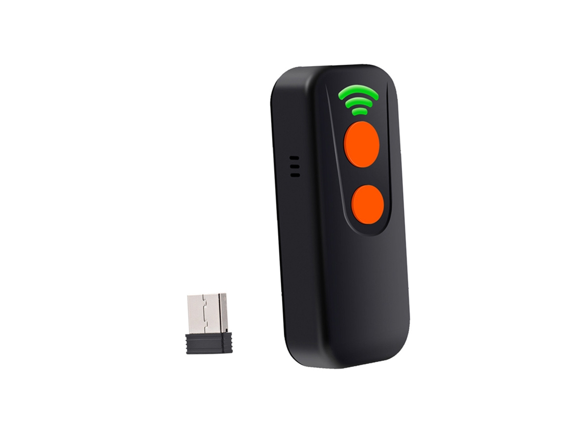 Escáner De Códigos De Barras 2d 1d Qr Inalámbrico Bt Usb Compatible Windows Android Mac