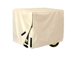 Generador eléctrico Truyuety para exteriores, jardín y patio, con cubierta impermeable y antipolvo (beige)