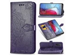 Funda De Piel Tipo Cartera Con Diseño De Mandala Para Oppo Find X2 Lite, Con Protección Magnética Antigolpes - Oro Rosa