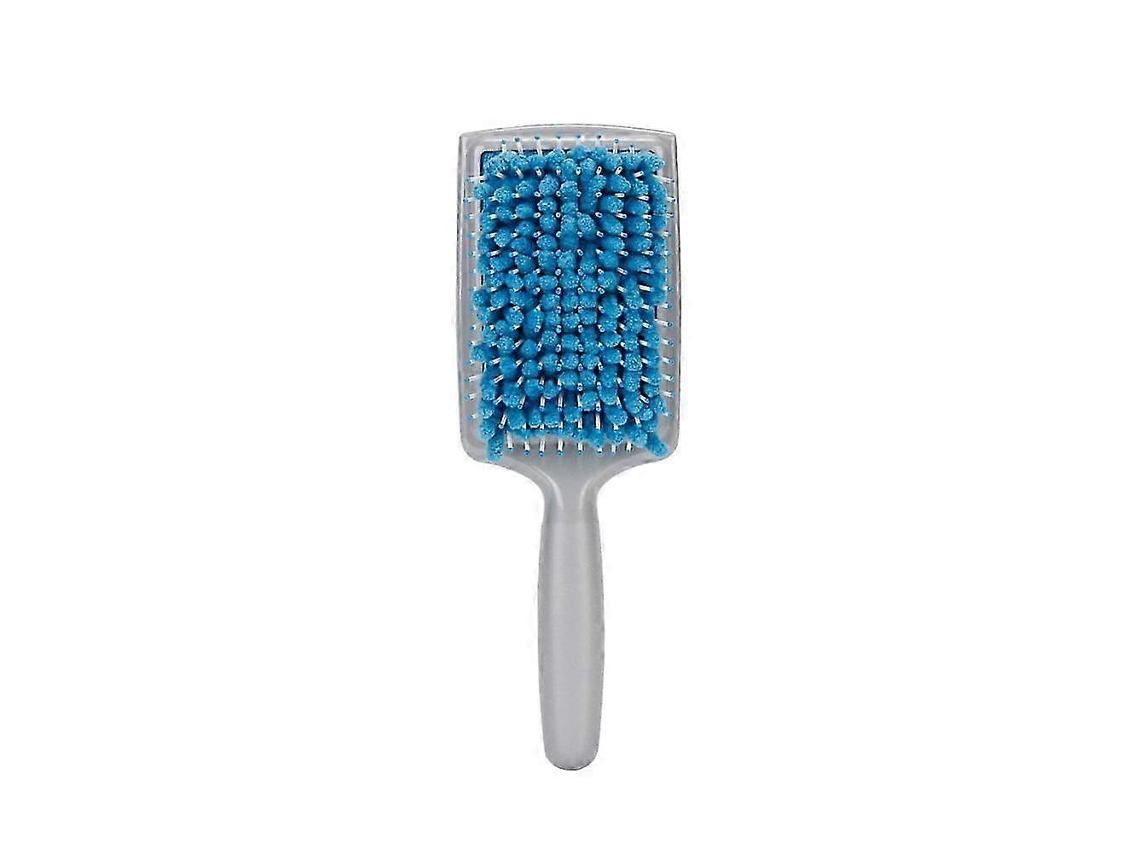 Peine absorbente de agua azul, cepillo creativo para secar el cabello, desenredante, herramienta para un secado rápido y alisado. Rosewell