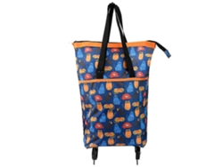 Bolsa de la compra plegable con ruedas para uso exterior, fabricada en tela Oxford, ideal para supermercados. GOKOCO