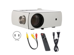 Proyector portátil (mini, compatible con PC, cine en casa)