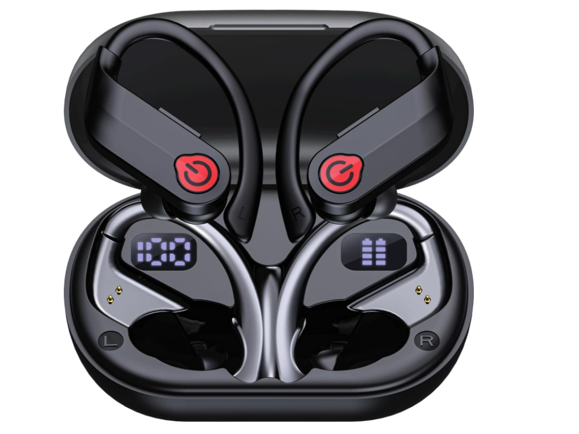 Auriculares YIZHOOD Bluetooth Negro
