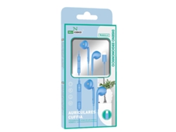 Auriculares Con Cable New Science L-8 (Azul)