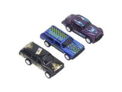 Juego De 3 Coches De Juguete Con Retroceso - Exquisitos Modelos De Vehículos Simulados - Diversión Para Niños De 3 Años En Adelante