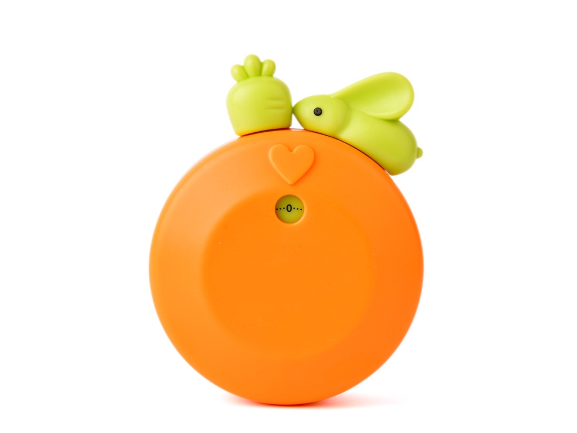 Cronómetro mecánico adorable (sin marca), diseño de conejo, multiusos, para cocina y estudio.