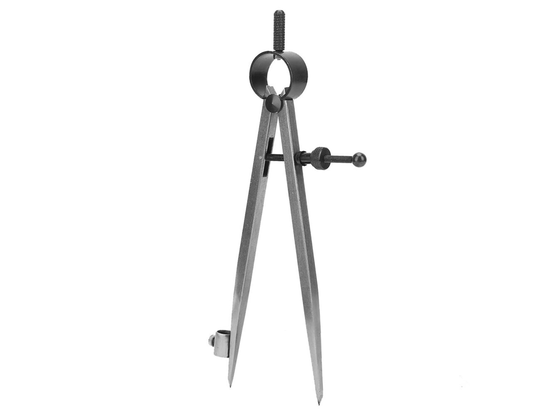 Compás De Dibujo Alar Divisor De Líneas Herramienta Rotativa Para Artesanía Y Dibujo 150mm