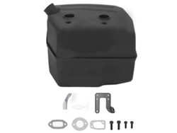 Kit De Silenciador De Escape Para Husqvarna 61 268 272 272xp Iron 306g