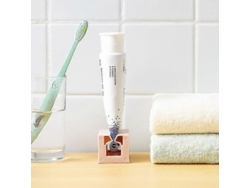 Dispensador de pasta de dientes para baño Rosewell, tubo exprimidor, limpiador facial, prensa, soporte para niños