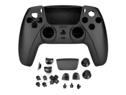 Botón De Repuesto Y Cubierta Para Mando De Ps5 Diy En Color Negro.