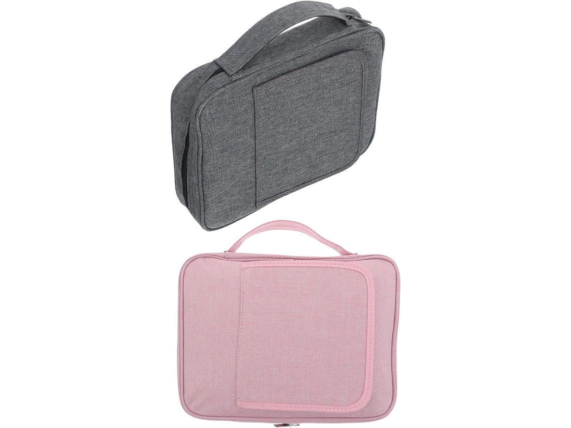 Estuche Para Biblia De Poliéster De 2 Piezas Con Asa Y Soporte, Paquete Protector Para Biblia Para Mujeres