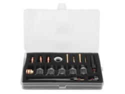 Kit De Accesorios Para Soplete De Soldadura Con Copa De Vidrio, Pinza De Tungsteno Y Consumibles Para Wp-17/18/26