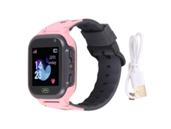 Relógio Inteligente Para Crianças 1.44 Polegadas Tela Tática Com Chamada 2g Gps Lbs Sos Ip65 Rosa