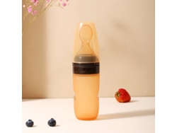 Cuchara De Silicona Para Bebé, Adecuada Para La Alimentación Con Biberón Y El Entrenamiento De Alimentación Del Bebé.