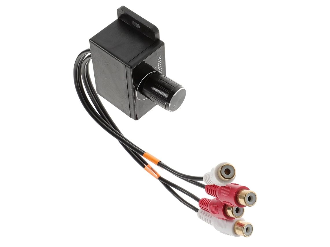 Control Remoto Para Amplificador De Audio De Coche, Control De Volumen Rca, Botón De Control De Graves Ajustable, Controlador.