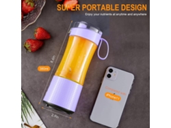 Licuadora portátil mini Henten Home a batería para batidos y licuados