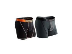 2 Paquete Ropa Interior Hombre Exofficio Sport Mesh 6 Usa Talla L Azul Marino Gris Talla L Ee.uu. Gris Marino 2 Paquetes