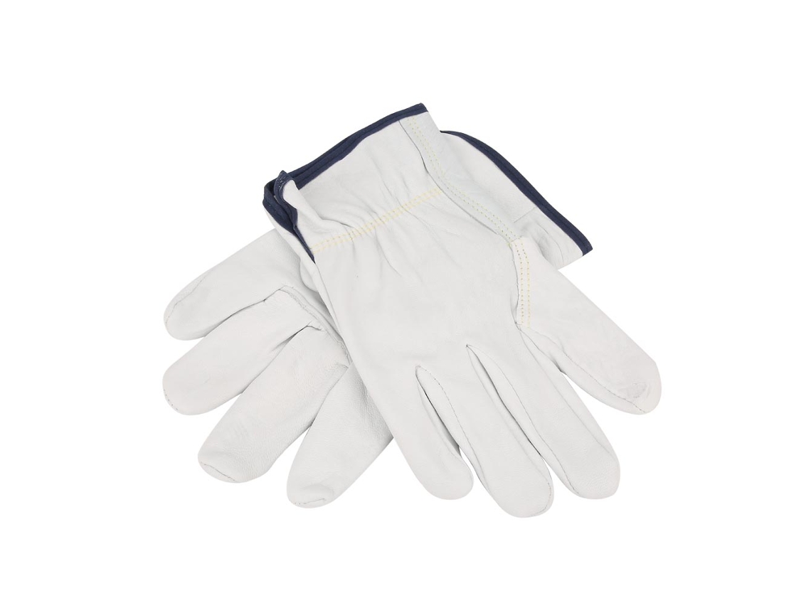 Guantes de piel de oveja ignífugos para soldadura TIG, suaves y flexibles con protección antideslizante, sin marca.