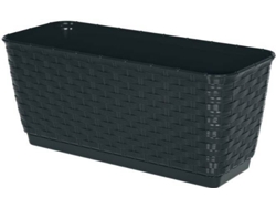 Maceta PROSPERPLAST Ratolla Case P (Gris - 49.2 x 17.2 x 17.4 cm)