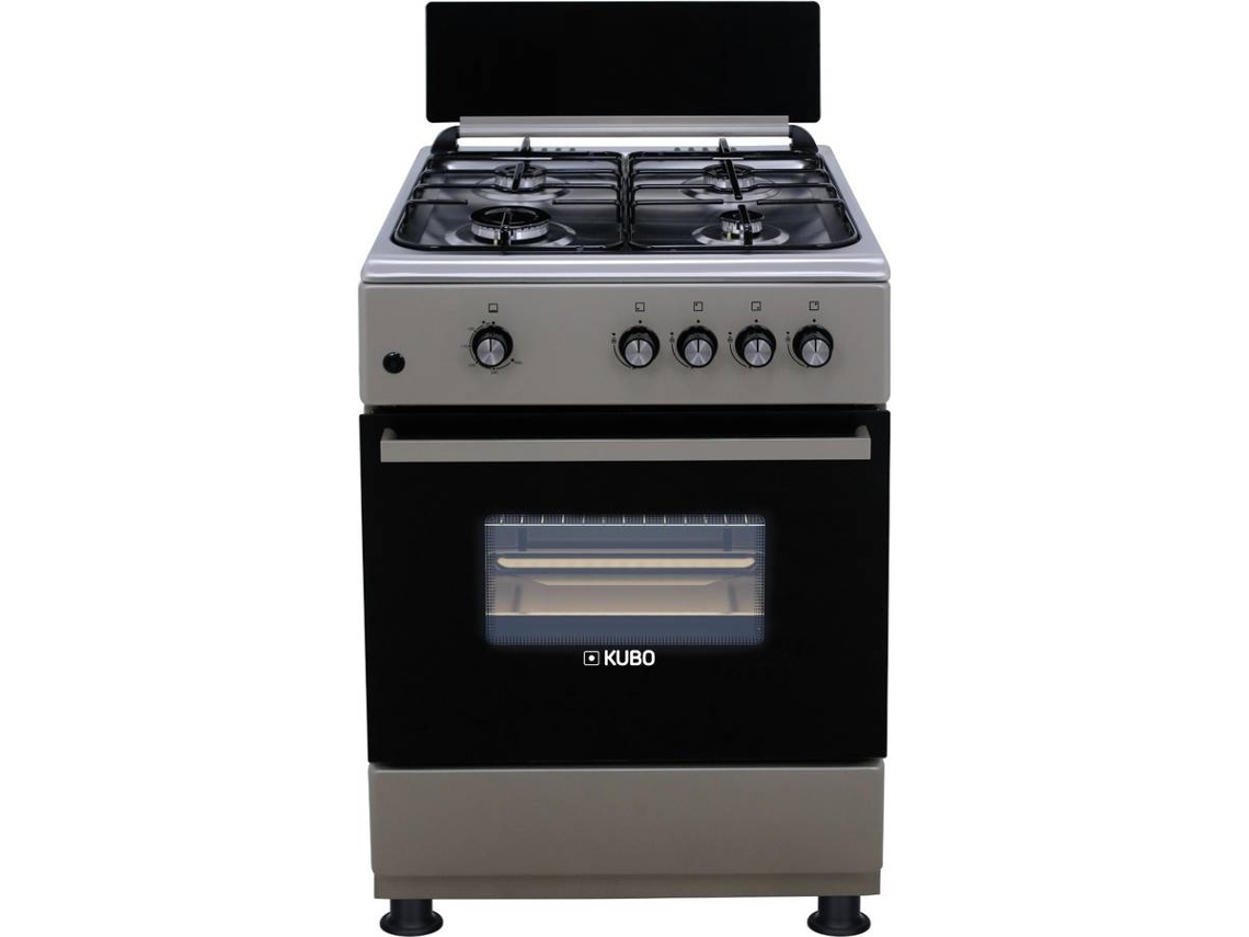 Cocina KUBO KBGS8230 IX (64 L - Gas Butano-Propano - Inox) 60x60
