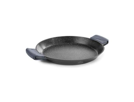 Paellera Con Asas De Silicona Especial Inducción Antiadherente Ecológica Sin Pfoa Aluminio Fundido 40Cm 9 Raciones LACOR