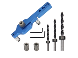 Kit De Taladro 3 En 1 Con Centrador Automático Para Trabajos De Carpintería De Bricolaje De 6/8/10 Mm