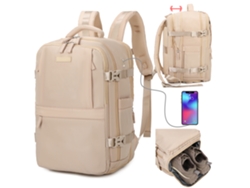 Mochila de cabina expandible Ryanair de los años 90, color beige (40 x 25 x 20 cm, 20 l, 25 l)