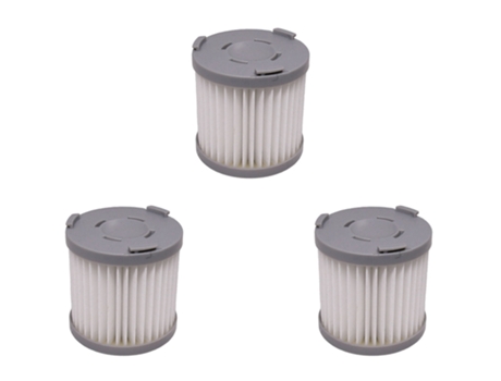 Filtro Hepa para aspiradora inalámbrica de mano de 3 piezas para aspiradora Xiaomi Jimmy Jv51 Jv53 Jv83-gris