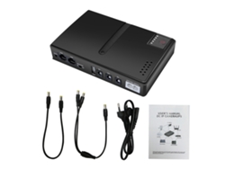 Ups De 10400 Mah Y 36 W Con 6 Tomas De Corriente, Fuente De Alimentación De Respaldo Para Router/cámara (enchufe Europeo).