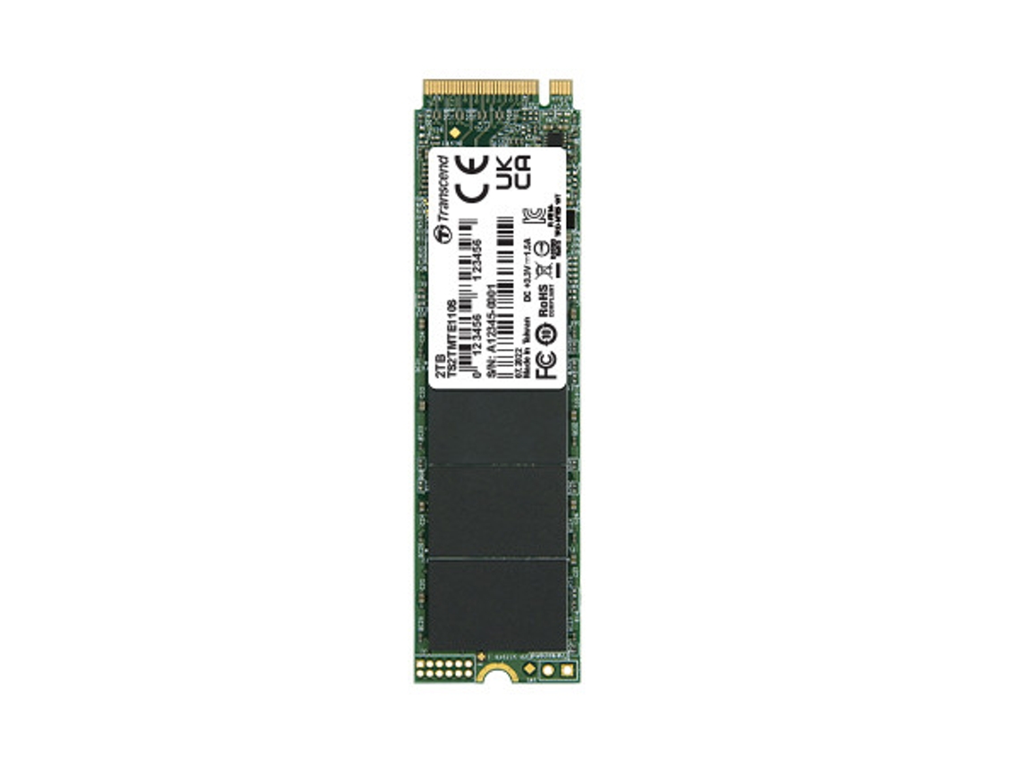 TRANSCEND 110S M.2 2 Tb Pci Express 3.0 3D Nand Nvme