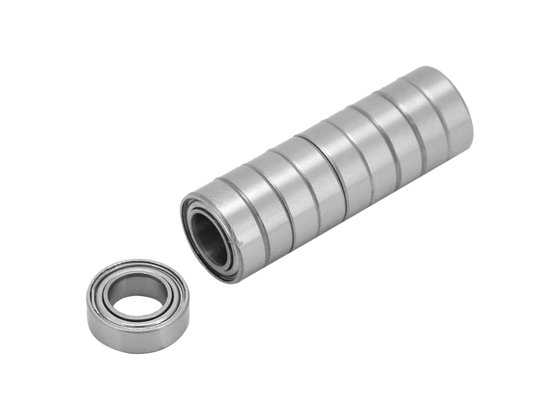 10 Peças Rolamentos De Aço Inoxidável Esferas Smr95zz 5*9*3mm Blindados Metal