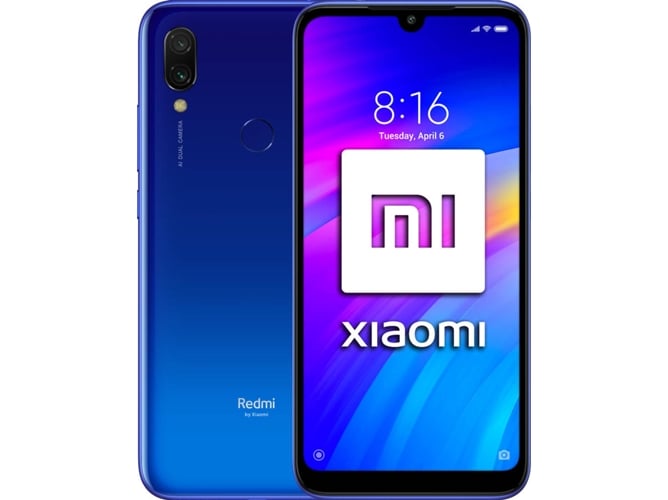Smartphone XIAOMI Redmi 7 (6.26'' - 3 GB - 32 GB - Azul)