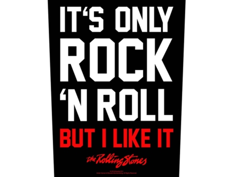 Parche de Espalda para Chaqueta ROCK OFF The Rolling It'S Only Rock N' Roll