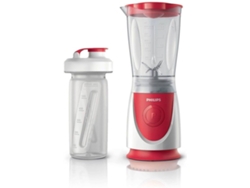 Batidora de Vaso PHILIPS HR2872/00 (350 W - 0.6 L - Rojo)